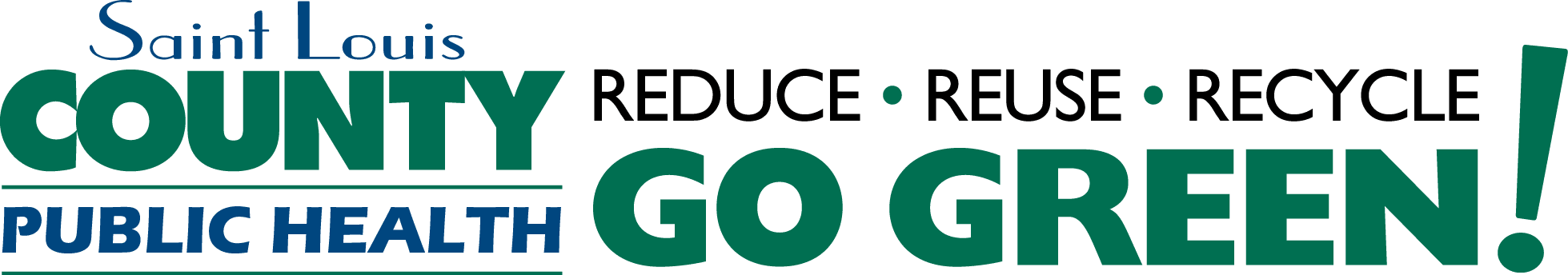 Color Public Health Go Green Linear