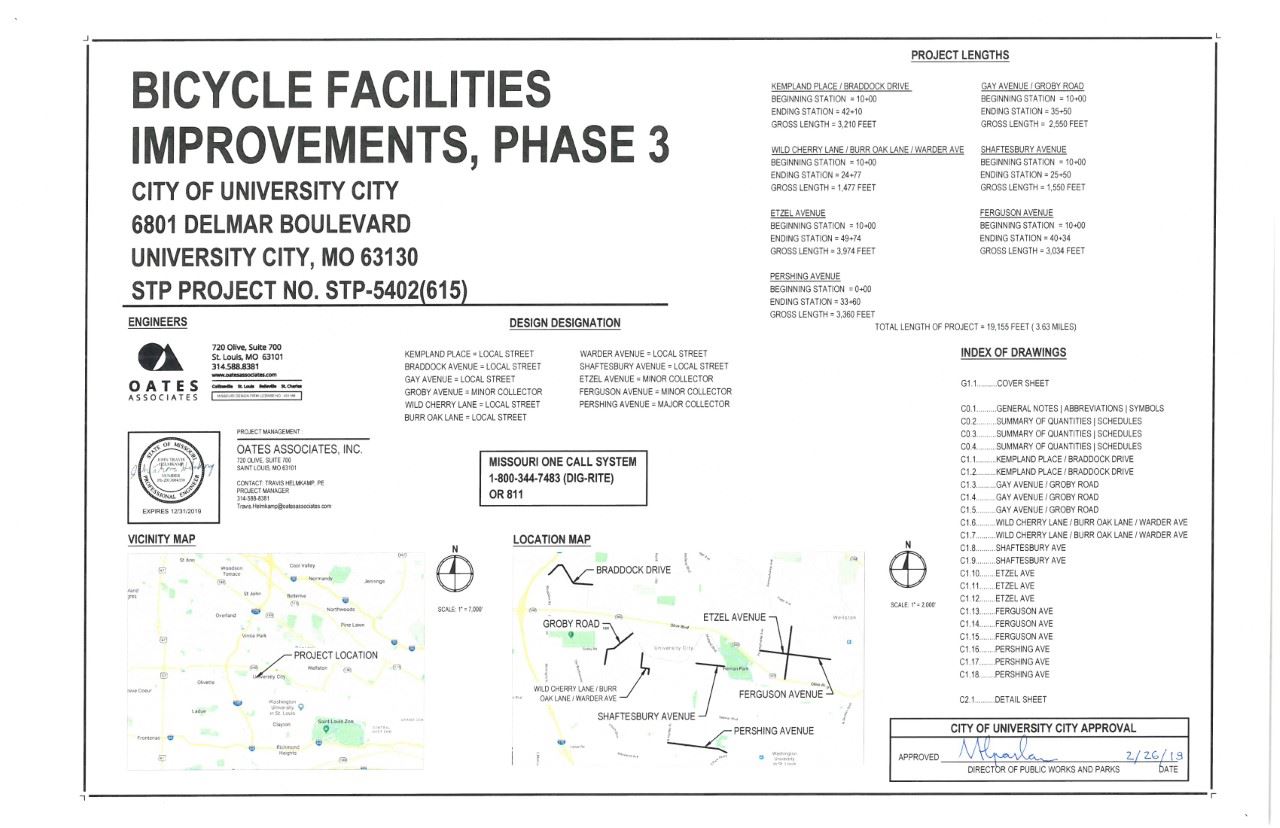 bike facilities improvements , phase 3